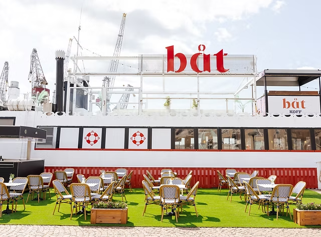 Båt Bar and Terrace exterior seating area